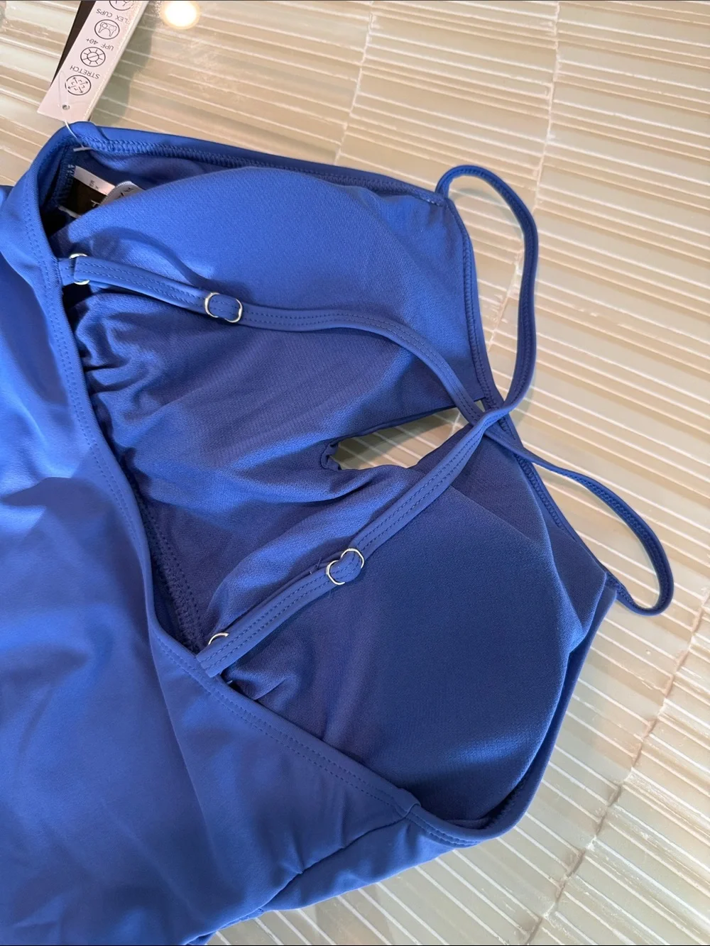 Ladies Blue One-Piece Swimsuit - Tahari